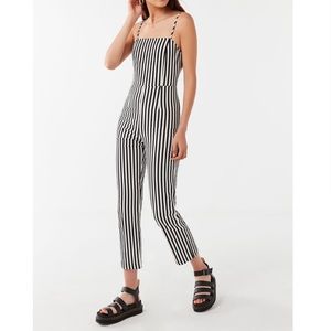 NWOT URBAN OUTFITTERS STRETCHY STRIPED JUMPSUIT